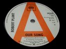 ROBERT PLANT Our Song ORIG 1st UK CBS 1967 DEMO PROMO PRE LED ZEPPELIN  EX / EX