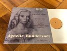 AGNELLE BUNDERVOET LISZT RECITAL FRENCH DECCA FAT 173689 REISSUE LIM 300 No 150