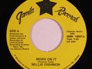 Soul Funk 45 WILLIE DISHMON Work On It JAMILA VG++ HEAR b