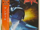 ANVIL METAL ON METAL POLYDOR 28MM0230 Japan OBI INSERT VINYL LP