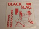 Black Flag Nervous Breakdown  1980 7” Vinyl  Repress V3 One Owner 3rd press