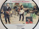 THE BEATLES 20th ANNIV. PICTURE DISC 45-2 SIDED, GET BACK/DON'T LET ME DOWN- NM