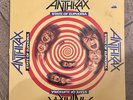 ANTHRAX - STATE OF EUPHORIA LP  Vinyl MEGAFORCE RECORDs 1988 Original Metal VG+