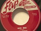 RARE Carl Perkins Flip 501 45 RPM Movie Magg / Turn Around  Push Marks MINT -