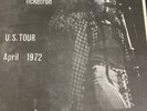 Jethro Tull Live Vinyl LP Record Ticketron U.S. Tour April 1972