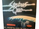 Status Quo – Rockin' All Over The World- Vinyl Record Hard Rock Label misspress