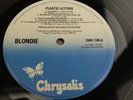 Blondie PLASTIC LETTERS 1978 UK LP 1st Press  A6 / B4 PLAYS MINT MINUS  HEAR