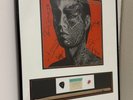 FRAMED SIGNED Rolling Stones Tattoo You Richards Jagger TICKETS PICKS STICK