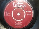 Marilyn Lee – My Guy 1964 7” Embassy WB 636 mary wells cover copy