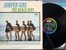 THE BEACH BOYS SURFER GIRL 1963 MONO CAPITOL LOS ANGELES FIRST PRESS LP WILSON