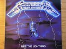Metallica – Ride The Lightning 1984  US Elektra/Megaforce Vinyl LP 60396-1 - NM