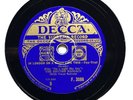 AL BOWLLY & THE RHYTHM MANIACS - ‘IN LONDON ON A NIGHT LIKE THIS’ DECCA 78,HOT