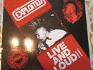 The Exploited - Live And Loud  (LP) 1987 Link Records (LINK LP 018) PUNK UK