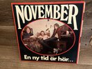 November-En ny tid ar har..Swedish hard rock psych SLP-2509 LP Vinyl 1970