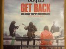 The Beatles GET BACK ROOFTOP CONCERT  Import LP RED vinyl + POSTER