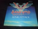 HAWKWIND Sonic Attack (1981) Blue Colored Vinyl Album + 7