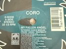 Coro - My Fallen Angel 12” Vinyl Freestyle Record VG++ Condition