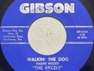 THE EXCELS-Walkin The Dog/Let's Dance-RARE TX ROCKABILLY TITTYSHAKER VG++ 45rpm