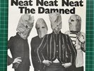 THE DAMNED  NEAT NEAT NEAT UK STIFF 1977 45 PUNK  MINT VINYL  NEAR MINT SLEEVE