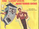 RARE DISNEY MOVIE PICTURE SLEEVE+45-(COMPUTER WORE TENNIS SHOES)-ANNETTE-PS-PIC
