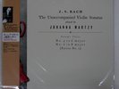 JOHANNA MARTZY BACH UNACCOMPANIED VIOLIN SONATAS VOL.3 ANGEL LEXC1007 Japan LP