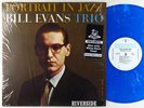 Bill Evans Trio - Portrait In Jazz LP - Riverside Blue/White Wax Reissue NM