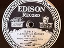 Edison 52414 Posey Rorer North Carolina Ramblers COUNTRY   78rpm 1928 E+
