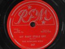 HOWLIN' WOLF: my baby stole off / i want your picture RPM Single 78 RPM