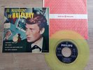 JOHNNY HALLYDAY: ep 45t spain yellow disc el madison