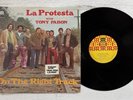 1st U.S. Press La Protesta w/Tony Pabon “On The Right Track” Hype Sticker 1972.