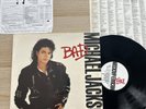 Michael Jackson Bad Original 1987 1st Press LP Complete W/Sleeve In OG Shrink