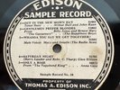 Edison Sample Diamond Disc Record  nr 10