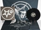 SATANIC WARMASTER Black Katharsis LP Black Vinyl with Poster Flag