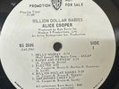 Alice Cooper Billion Dollar Babies Record Vinyl 1973 PROMOTION NOT FOR SALE 2685