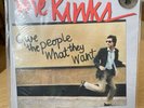 THE KINKS Give The People What They Want 180-gram CLEAR VINYL LP Sealed