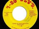 MODERN SOUL BOOGIE DISCO 45 by I-20 LOVE IS OUR DESTINY HEAR CLIP RARE
