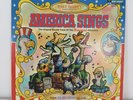 Disneyland America Sings 1974 LP By Burl Ives & Book Walt Disney