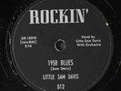 LITTLE SAM DAVIS: 1958 blues / goin' home to mother ROCKIN' Single 78 RPM