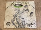 Metallica ...and Justice for All LP elektra 1988 first press promotional stamp