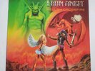 Iron Angel Hellish Crossfire Vinyl LP Combat Records MX 8059 1985 thrash metal