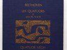 VEGH QUARTET ⸺ BEETHOVEN string quartets vol.2 ⸺ VALOIS CMB32 3xLPs box NM
