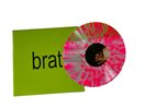 Charli xcx - brat - Clear Pink Splatter Vinyl LP *RARE INDIE EXCLUSIVE*