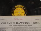 COLEMAN HAWKINS SOUL LP  ORIG. 1958 1ST PRESTIGE RVG MONO PROMO COPY