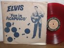Elvis Presley Fun in Acapulco Taiwan red vinyl pressing LP Hae Shan HS-175