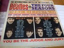 THE BEATLES vs THE FOUR SEASONS ORIGINAL VEEJAY FIRST PRESS GATEFOLD VG-/POOR