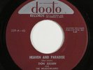 Doo Wop 45 DON JULIAN & MEADOWLARKS Heaven And Paradise DOOTO VG+/VG++ HEAR h