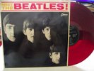 THE BEATLES   MEET THE BEATLES ** 60's Japan ODEON LP RED VINYL w/ INSERT.