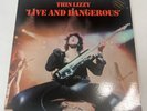 Thin Lizzy - Live And Dangerous 2xLp Warner Bros 1978 Promo