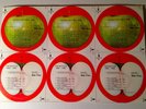 Apple Records Beatles 33rpm LP Vintage record labels uncut RARE / Mint
