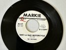 The Crestones 45 She’s A Bad Motorcycle & The Grass Hopper Dance Markie M-117 NM